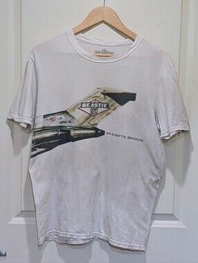 GUC Beastie Boys M Vintage No Sleep Til Brooklyn Officially Licensed Plane Tee